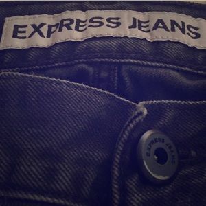 32x30 Slim Straight Leg Grey Jeans by Express